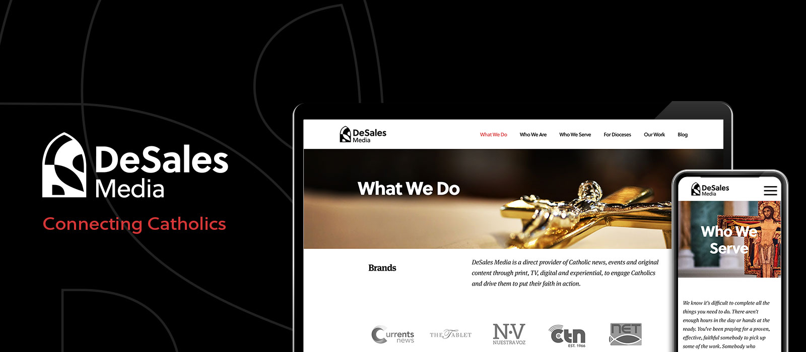 New Website Opens the Door to Our Ministry and Work DeSales Media